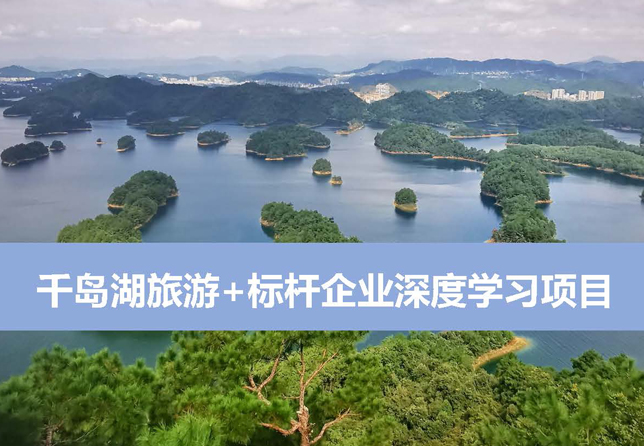 千岛湖旅游+标杆企业深度学习项目